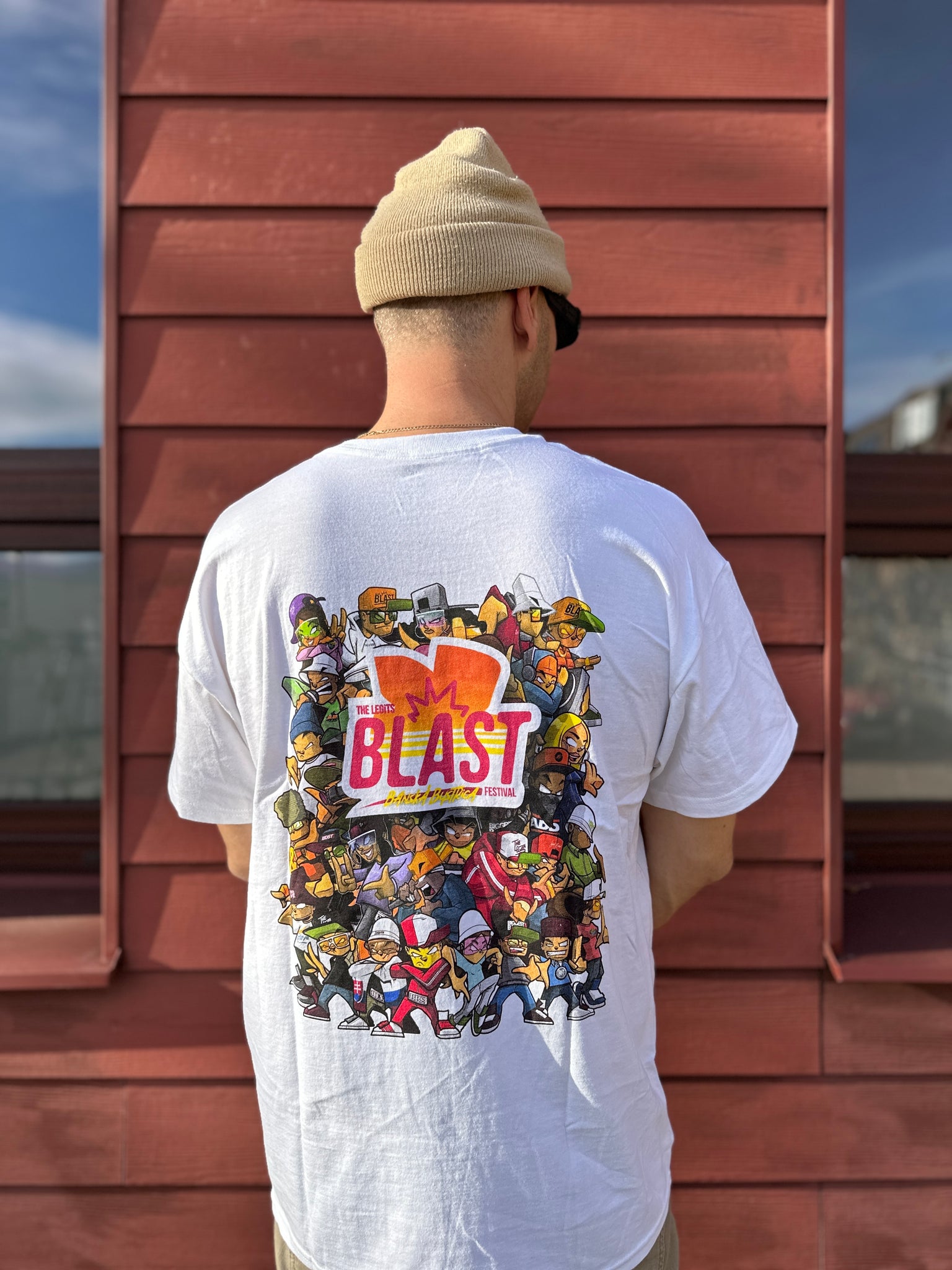 Tee - Official The Legits Blast (White)