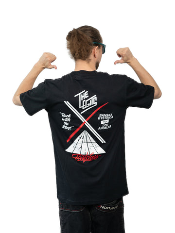 Tee - THE LEGITS X FIRST CLASS COLLABO (Black)