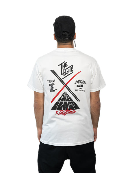 Tee - THE LEGITS X FIRST CLASS COLLABO (White)