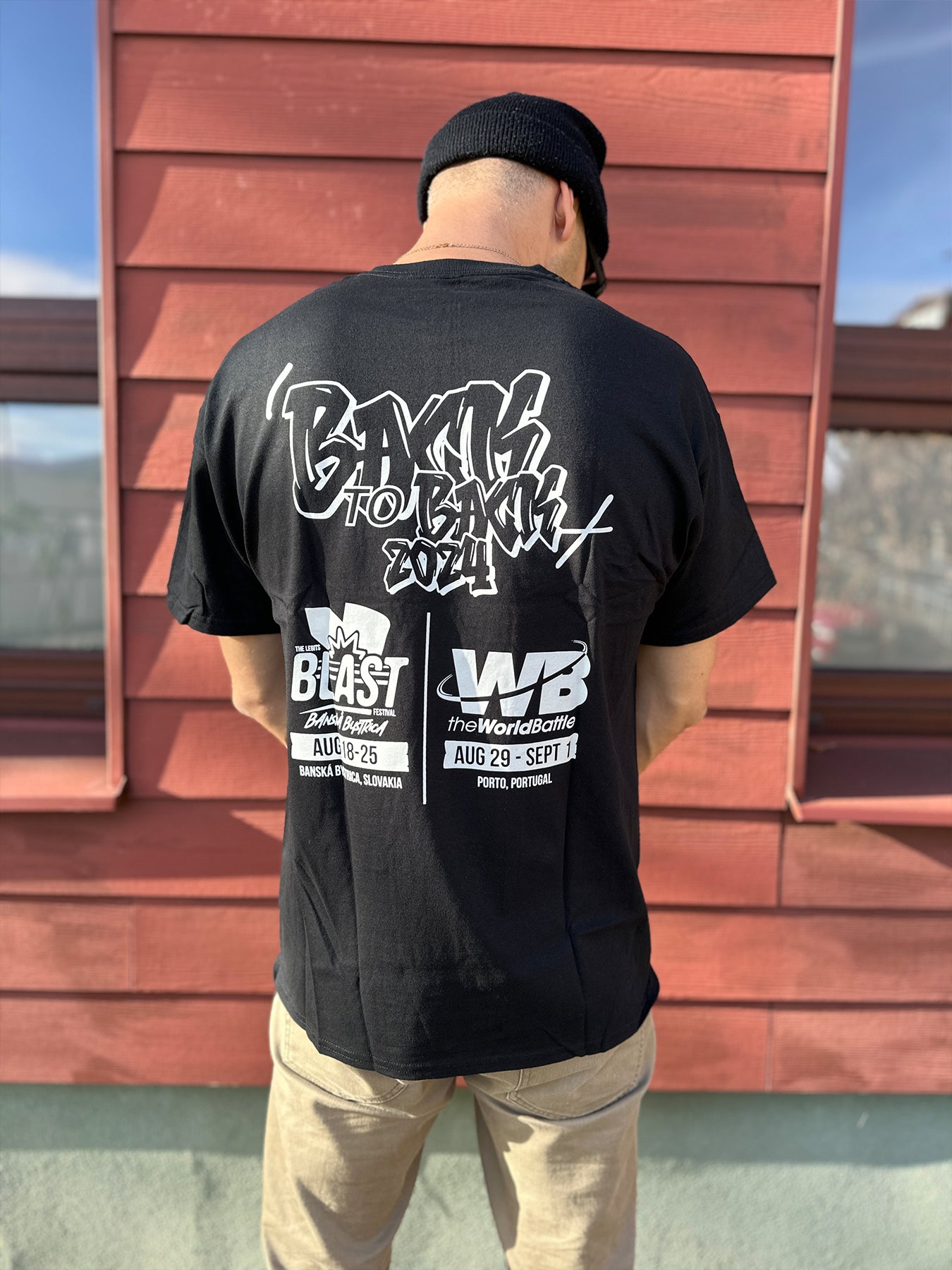 Tee - The Legits Blast x World Battle Collabo (Black)