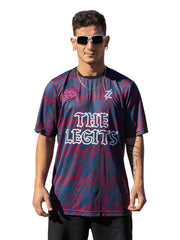 Soccer Jersey - The Legits (Navy / Red)